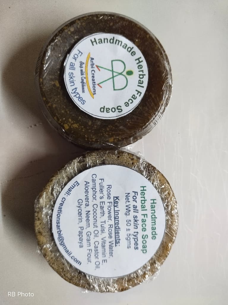 Handmade Herbal Face Soap