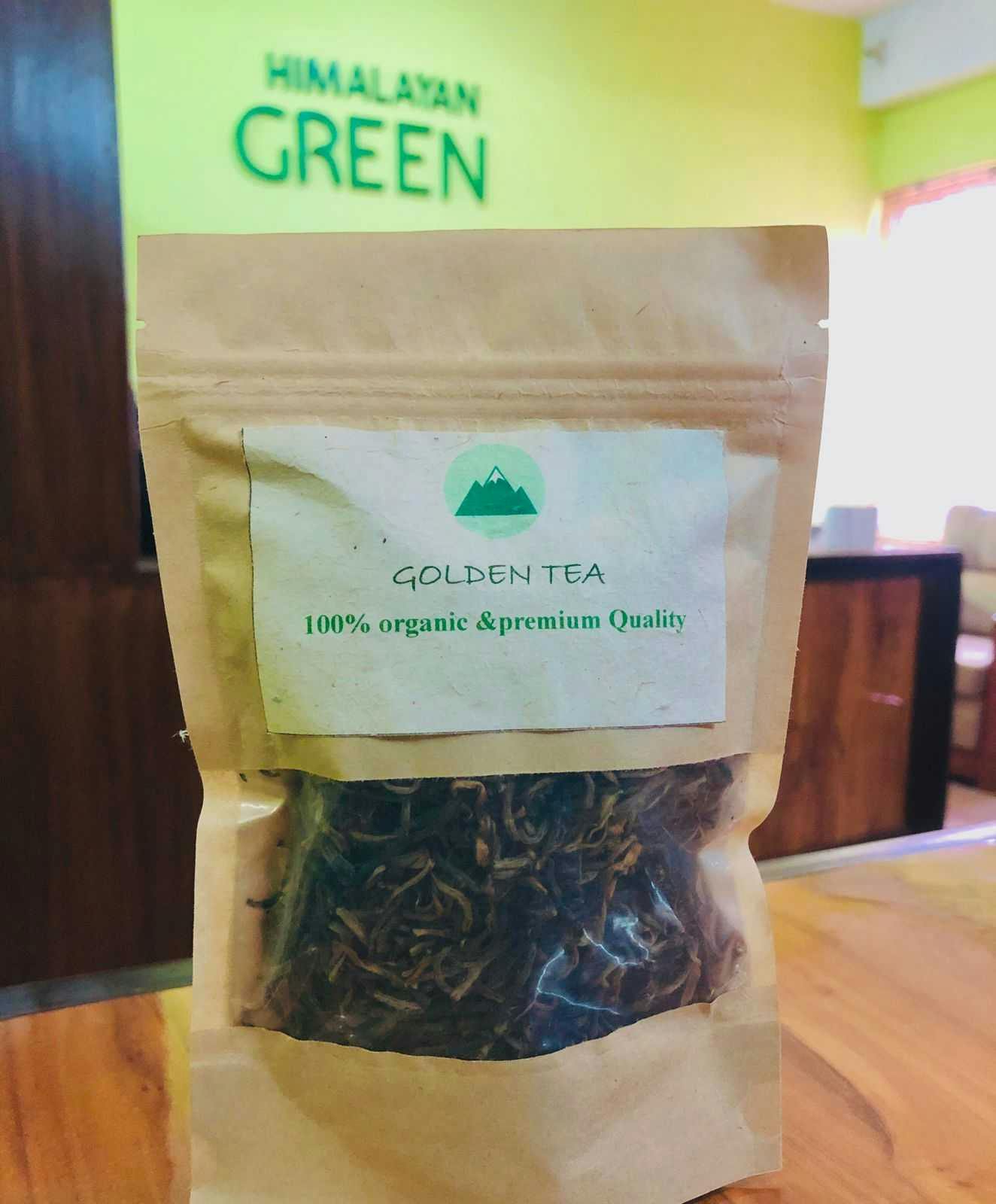 Golden Green Tea