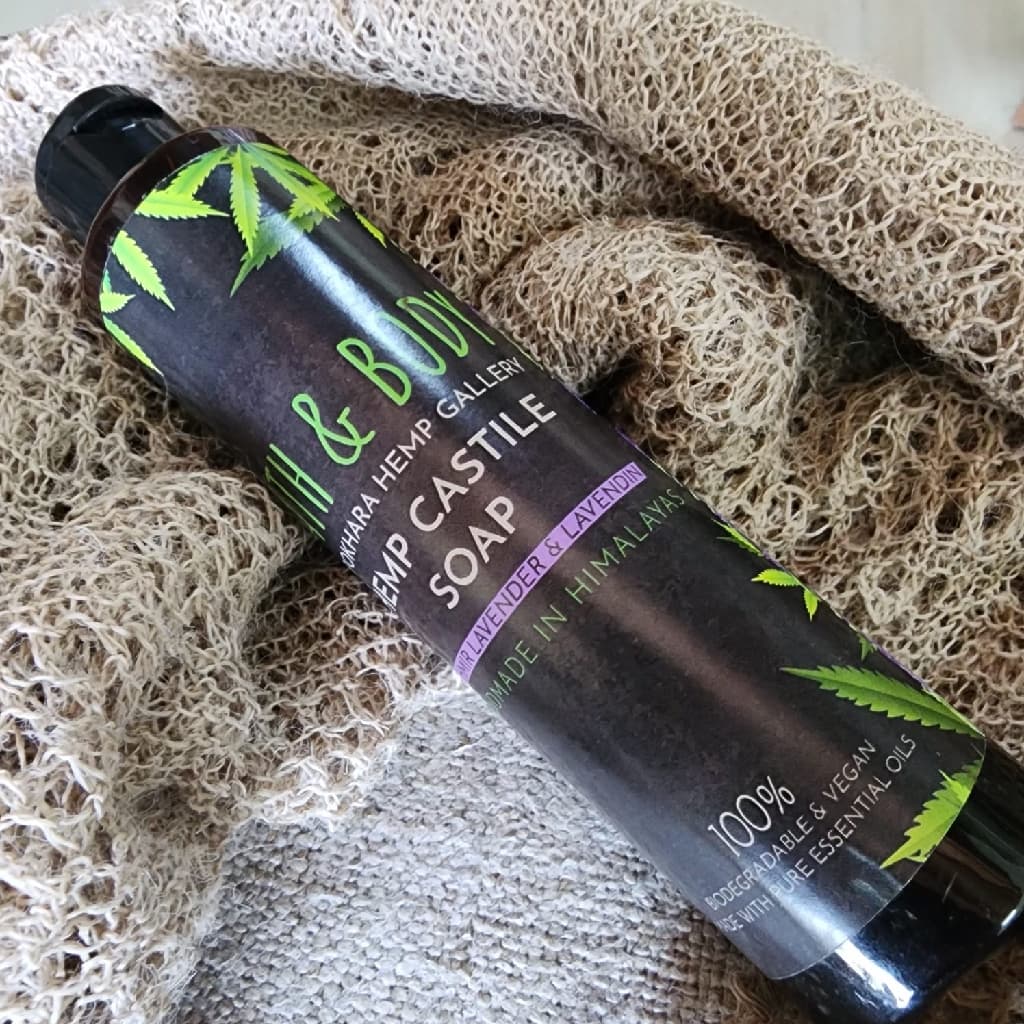 Hemp & castile natural shower gel
